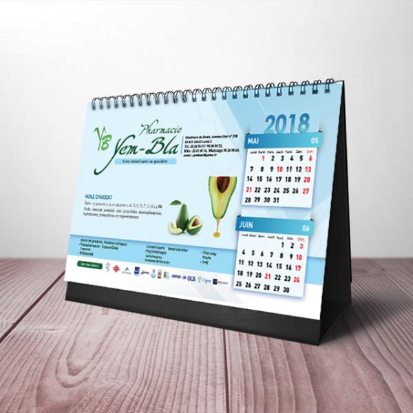 Calendrier Pharmacie Yembla 2018